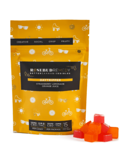 RoseBud Remedy Daytripper Gummy Candy Edibles CBD and THC 4