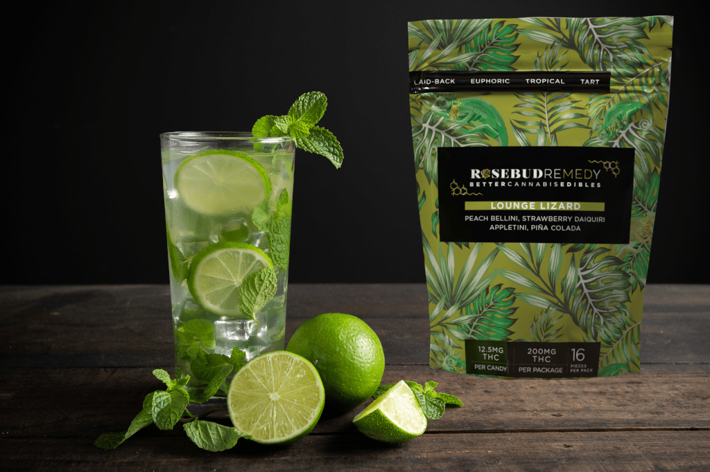 Rosebud Remedy Lounge Lizard Gummy Edibles THC 2