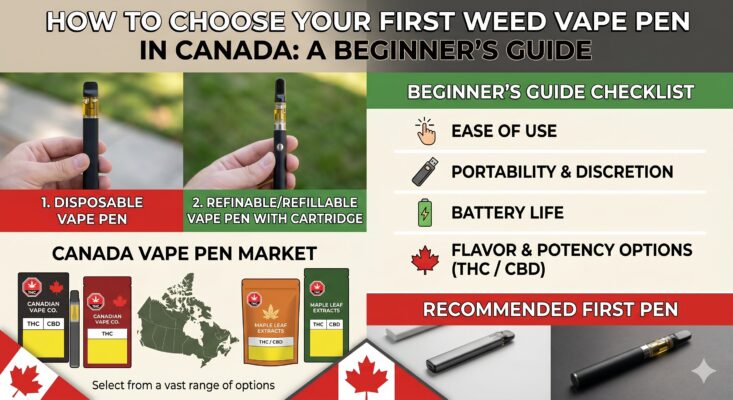 First Weed Vape Pen in Canada A Beginner's Guide